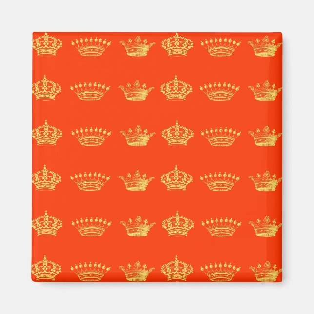 Kronendesigns Magnet (Vorne)