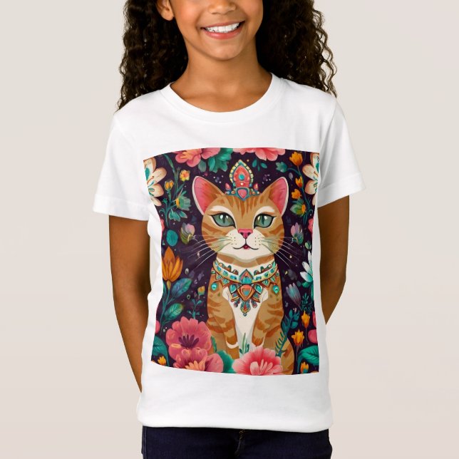 Kronenkatze T-Shirt (Vorderseite)