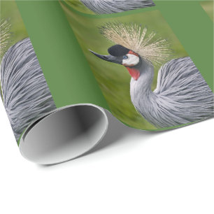 Kronenkranich-Geschenkpapier Geschenkpapier