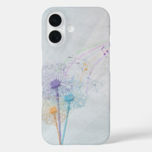 Kronensamen und Musik iPhone 16 Hülle