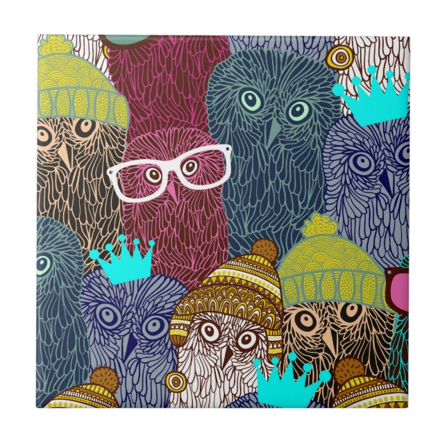 Kronenschale Fliese (Vorderseite)