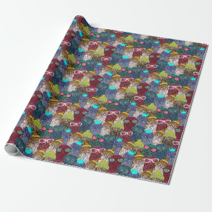Kronenschale Geschenkpapier