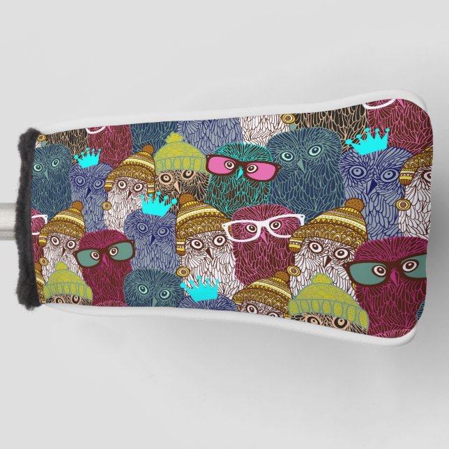 Kronenschale Golf Headcover (Vorderseite)