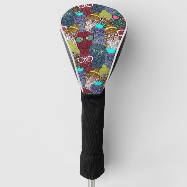 Kronenschale Golf Headcover (Vorderseite)