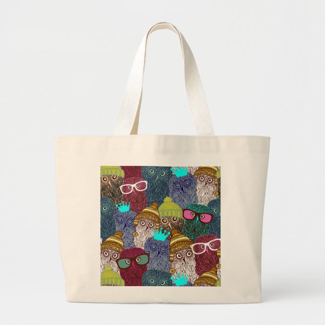 Kronenschale Jumbo Stoffbeutel (Vorne)