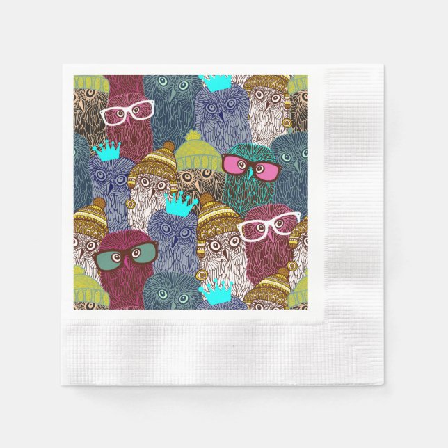 Kronenschale Serviette (Vorderseite)