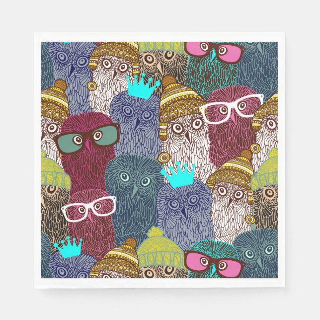 Kronenschale Serviette (Vorderseite)