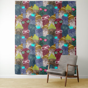 Kronenschale Wandteppich