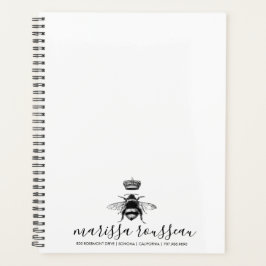 Kronenschrift für das Queen Bee Logo Planer
