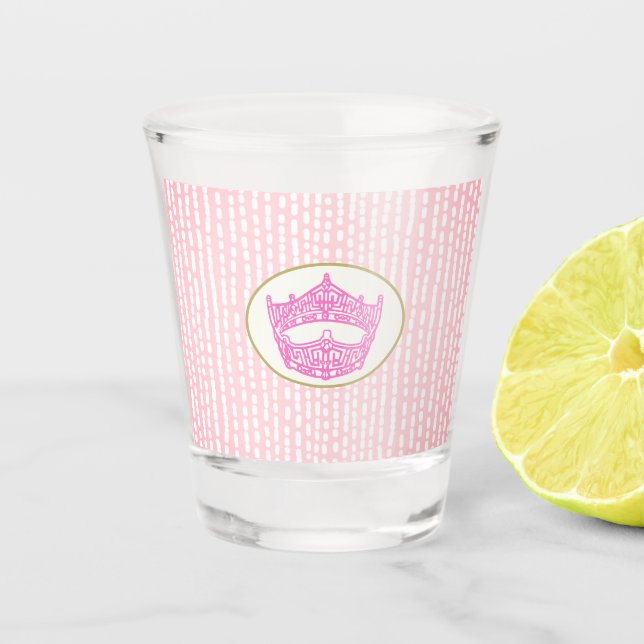 Kronenschussglas Schnapsglas (Vorderseite)