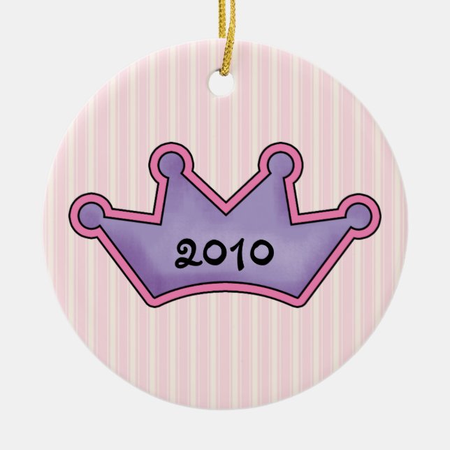 Kronenverzierung Keramik Ornament (Vorne)