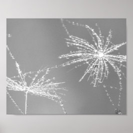 Kronleuchter mit Wasserfall Wand an Wand Art 3 Poster