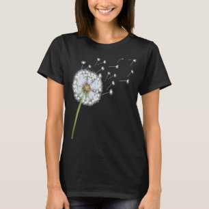 Kronleuchter, vom Wind geblasene Samen machen eine T-Shirt