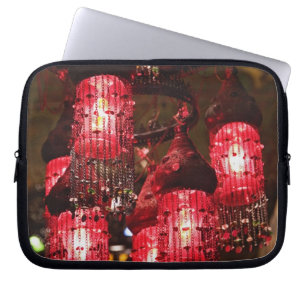 Kronleuchter zu verkaufen, Khan el-Khalili-Markt, Laptopschutzhülle