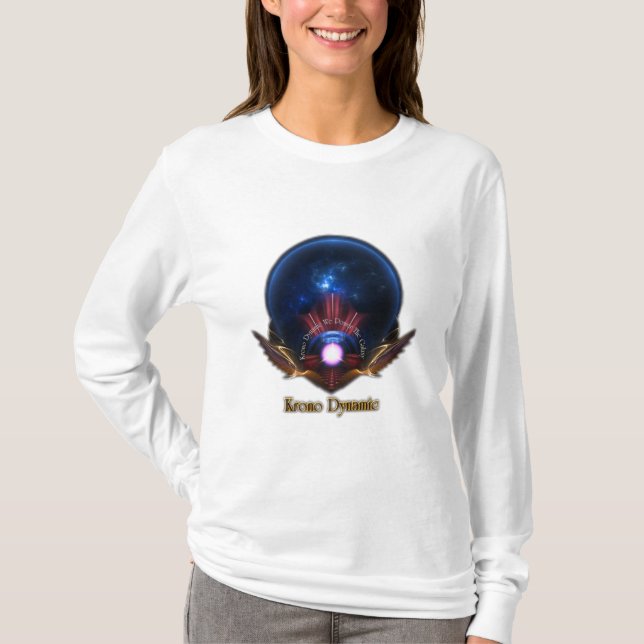 Krono Dynamic Fraktal Art T-Shirt (Vorderseite)