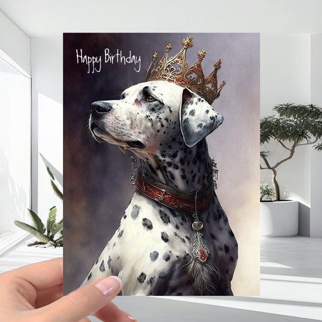 Kronprinz Dalformation - Hunde lieben Happy Birthd Karte (Von Creator hochgeladen)