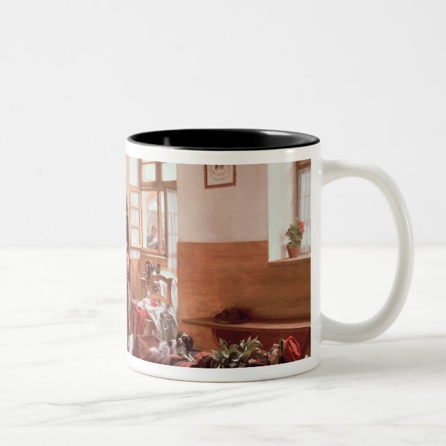 Kronprinz Frederick durch die Leiche Zweifarbige Tasse (Rechts)