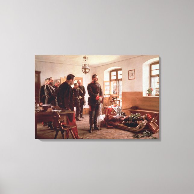 Kronprinz Frederick von der Leiche Leinwanddruck (Vorderseite)