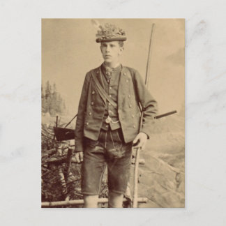 Kronprinz RUDOLF von Österreich #074H Postkarte