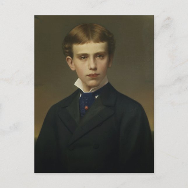 Kronprinz RUDOLF von Österreich #075H Postkarte (Vorderseite)