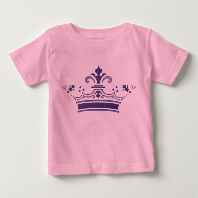 Kronprinzess Baby T-shirt (Vorderseite)