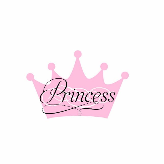 Kronprinzessin Freistehende Fotoskulptur (Vorne)