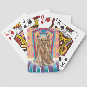 Kronprinzessin Yorkie Spielkarten