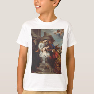 Krönung der heiligen Rosalia von Anthony van Dyck T-Shirt