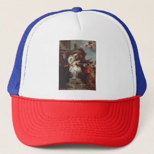 Krönung der heiligen Rosalia von Anthony van Dyck Truckerkappe
