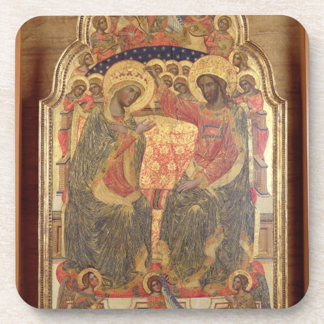 Krönung der Jungfrau, 1372 Untersetzer (Vorderseite)