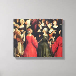 Krönung der Jungfrau, 1513 (Öl auf Platte) (det Leinwanddruck