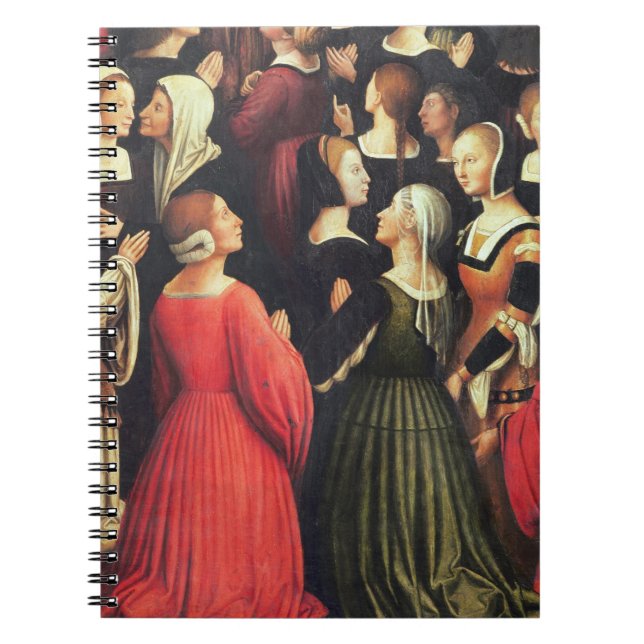 Krönung der Jungfrau, 1513 (Öl auf Platte) (det Notizblock (Vorderseite)