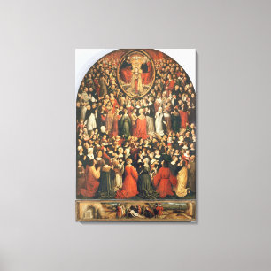 Krönung der Jungfrau, 1513 (Öl auf Platte) Leinwanddruck