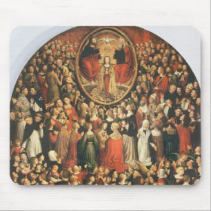 Krönung der Jungfrau, 1513 (Öl auf Platte) Mousepad