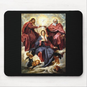 Krönung der Jungfrau Mousepad
