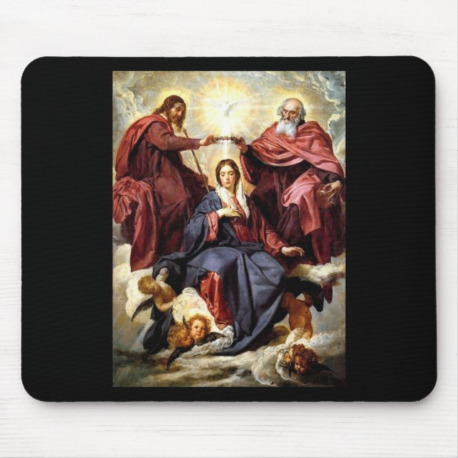 Krönung der Jungfrau Mousepad (Vorne)