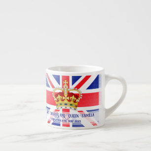 Krönung der King Charles III Coffee Tasse