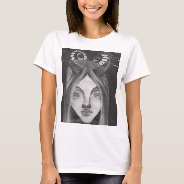 Krönung des Lamm-Queen-Shirts T-Shirt (Vorderseite)