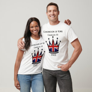 Krönung des T - Shirt König Charles III