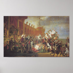 Krönung von Bonaparte Poster