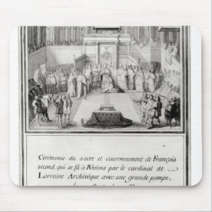 Krönung von Francis II Mousepad
