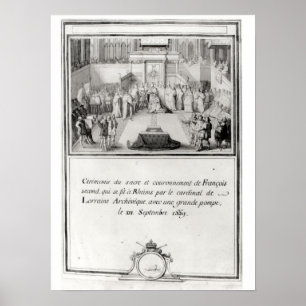 Krönung von Francis II Poster