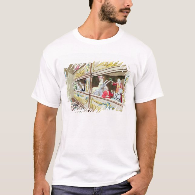 Krönung von Voltaire am Theater Francais T-Shirt (Vorderseite)