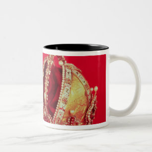 KrönungRegalia von Rudolph II Zweifarbige Tasse