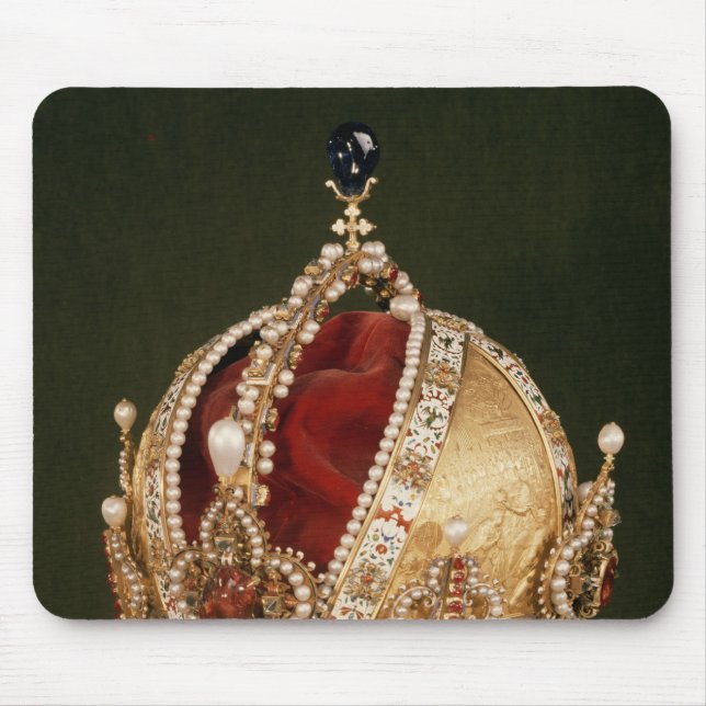 Krönungskrone von Rudolph II, c.1576 Mousepad (Vorne)
