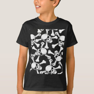 KROSSBONNENPATTER FÜR GOTHISCHE SKULLE T-Shirt