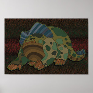 Krötenmonster Poster