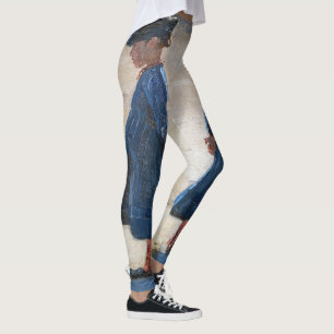 Kroyer - Little Girl stehend am Skagen Beach Leggings
