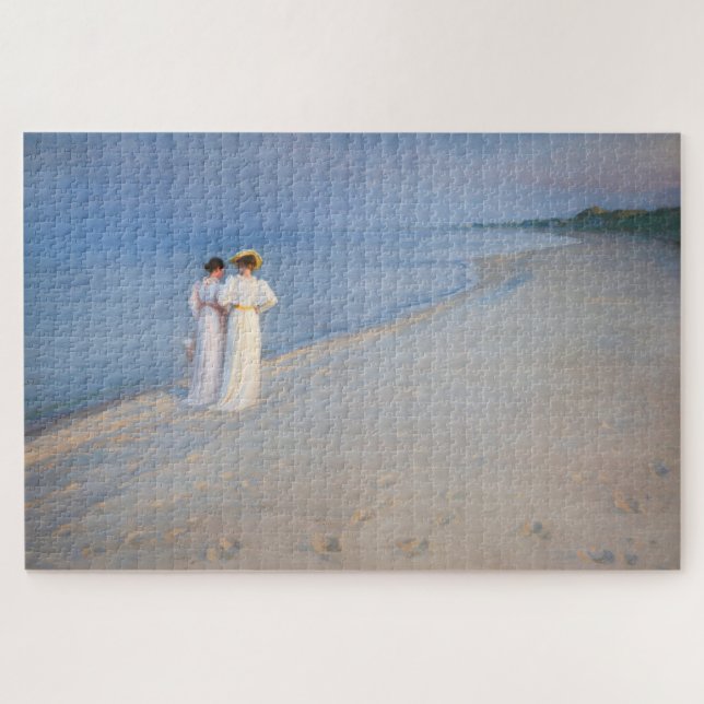 Kroyer - Sommer-Abend am Skagen Beach (Horizontal)