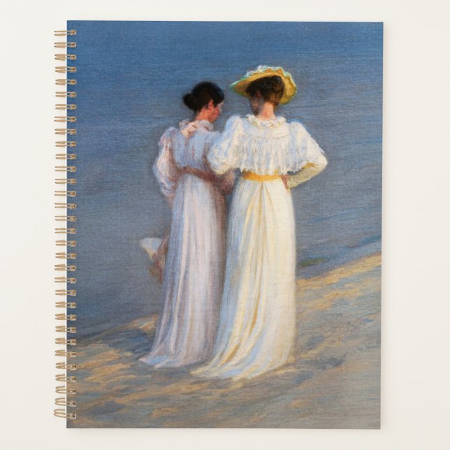 Kroyer - Sommer-Abend am Skagen Beach Closesion Planer (Vorderseite)